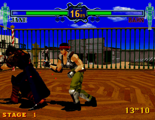 Fighting Vipers screenshot 3 for Sega Saturn